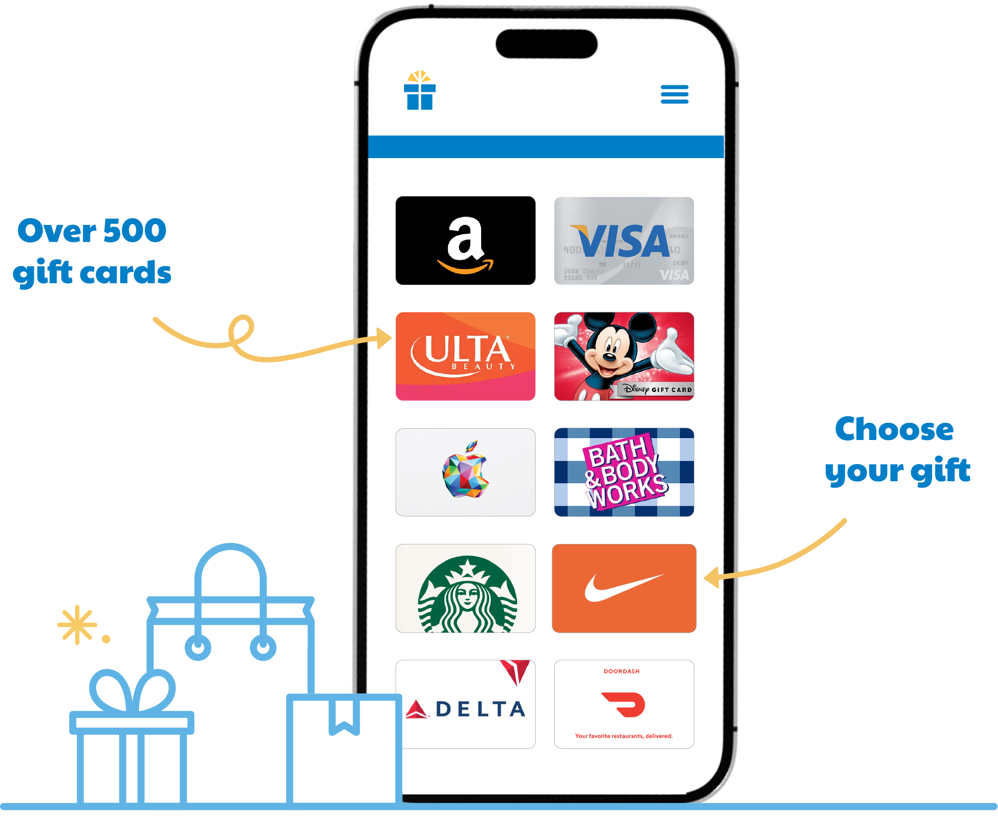 gift cards for employees